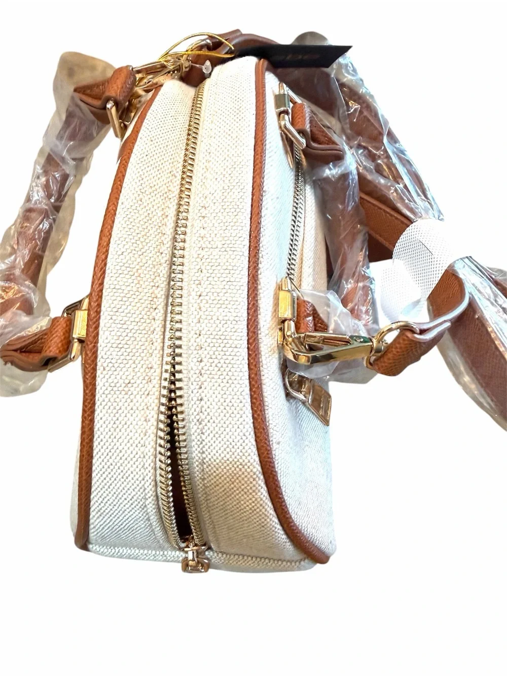 bebe Caramel White Bowler
(MSRP $109) - Picture 3 of 5